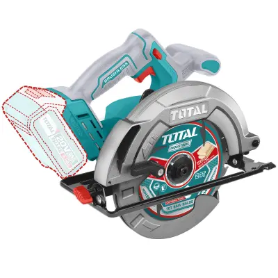 Akumulatorska krožna žaga 4800rpm/185mm/P20S/IND (TSLI1851)