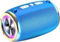 GENERIC prenosni pametni Bluetooth zvočnik z mikrofonom, 6 načinov predvajanja, 20 ur predvajanja, (rdeč)