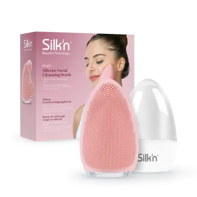 SILK'N Bright Pink silikonska ščetka za obraz