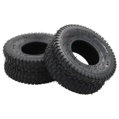 vidaXL Zračnice in pnevmatike za samokolnico 4 kosi 15x6.00-6 4PR guma