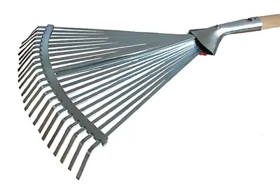 Kardinalni grablje za liste s trakom nastavljivo s 130 cm Fi 23 mm ročaje
