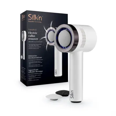SILK'N VacuPedi Black odstranjevalec trde kože