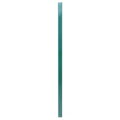 vidaXL Ograjni stebrički 10 kosov zeleni 130 cm pocinkano jeklo