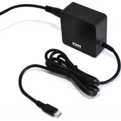 PORT, 45 W USB C univerzalni ži?ni polnilnik za prenosni ra?unalnik, ?rna