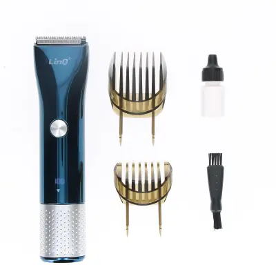 LinQ, Brezži?ni prirezovalnik brade in las Vodoodporen IPX6 - 60 min avtonomije, Modro oglje