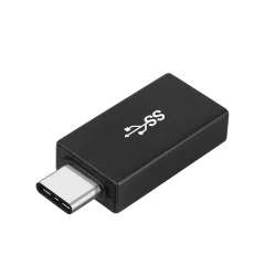 Adapter USB 3.0 v USB-C s polnjenjem in sinhronizacijo - ogljeno siva