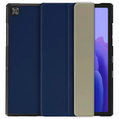Samsung Galaxy Tab A7 10.4 2020 preklopna zašcitna torbica, vecpozicijsko stojalo - polnocno modra