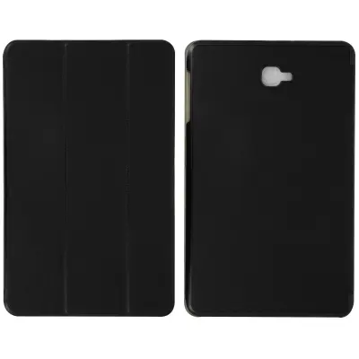 Izjemno tanek trifold folio etui s funkcijo stojala v 2 položajih str. Samsung Galaxy Tab A 10.1 (2016) - crn