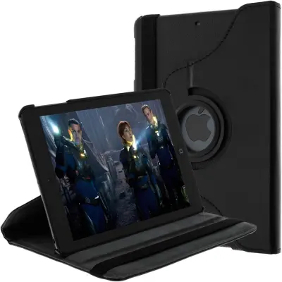 Ovitek s 360° stojalom za iPad Mini in iPad Mini 2 / 3 - crn