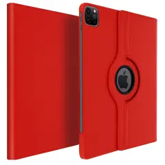 Etui s 360° stojalom - rdec za iPad Pro 11 2022, 2021, 2020, 2018 in iPad Air 2022, 2020