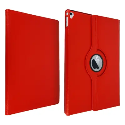 Ovitek, 360° vrtljiva folija za Apple iPad Pro 12.9 - rdeca