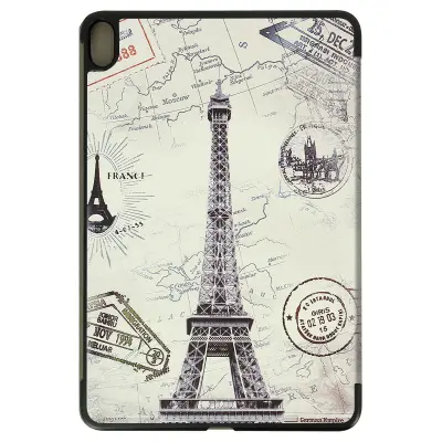 Etui Paris Eifflov stolp za iPad Air 4 2020 in Air 5 2022, s podporno loputo za vec položajev, Tri-Fold serija