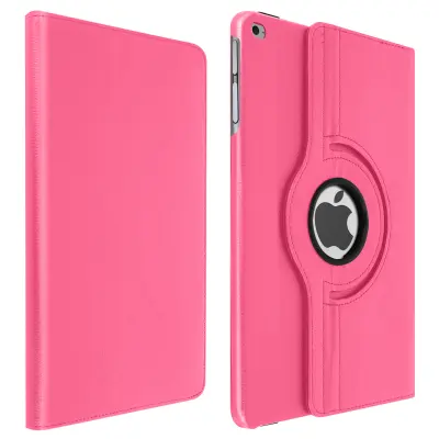 Preklopna torbica za iPad Mini 4/5, 360° vrtljivo stojalo, pokoncno/ležece - roza