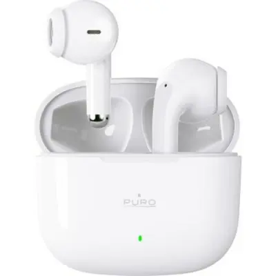 PURO, Slušalke True Wireless Play z mikrofonom, Bela