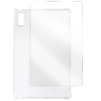 Ovitek za Lenovo Tab P11 Gen 2, odporno na udarce 9H kaljeno steklo, prozorno