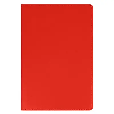 Preklopna torbica Huawei MediaPad M5 Lite 360° vrtljivo stojalo, pokoncno / ležece - rdeca