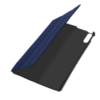 Pametna magnetna preklopna torbica Lenovo Tab P11 pro, stojalo za video/tipkovnico - modra