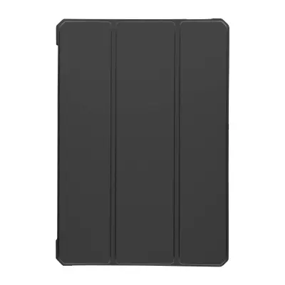 Ovitek Huawei MatePad 11 z magnetnim preklopom in odrezanimi robovi, odpornimi proti udarcem - prozorna hrbtna stran, crna