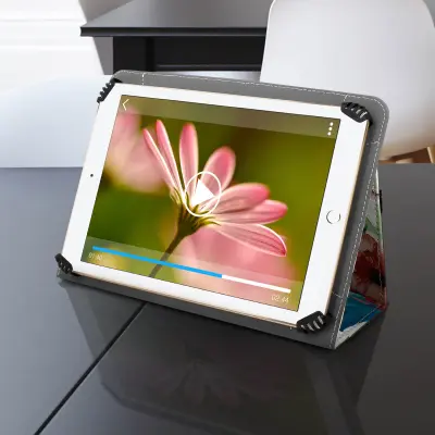 Folio etui Tropical Flamingo str. Police 9' do 10'