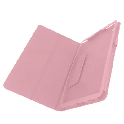 Ovitek za Samsung Galaxy Tab A7 Lite s funkcijo stojala za video in držalom za pisalo - roza