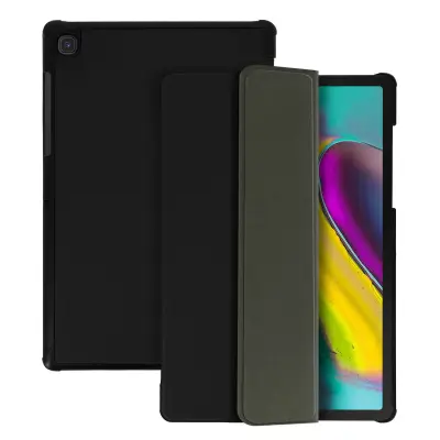 Zašcitna torbica Funkcija podpore, ultra tanka - crna str. Samsung Galaxy Tab S5e