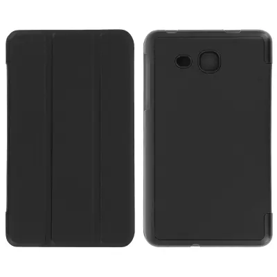 2x Position Ultra-Slim EasyCover Folio Case za Samsung Galaxy Tab A 2016 7-palcni - crn