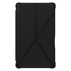 Ovitek Origami za Samsung Galaxy Tab A7 Lite, preklop v vec položajih in ojacano ohišje - crn