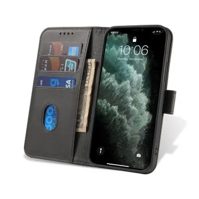 Magnetni etui ovitek s stojalom za Samsung Galaxy A73 črn