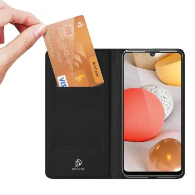 Etui ovitek Skin Pro Bookcase za Samsung Galaxy A42 5G črn
