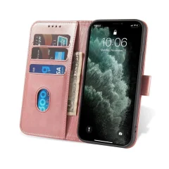 Magnetni etui ovitek s stojalom za Samsung Galaxy A03s (166.5) roza