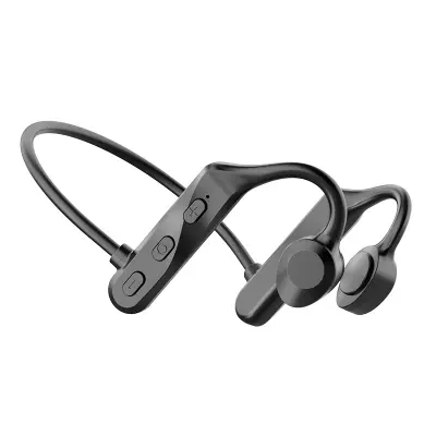 Koncept kostne prevodnosti Bluetooth slušalke vodoodporne binauralne brezžične super dolga življenjska doba baterije tek šport (1 kos)
