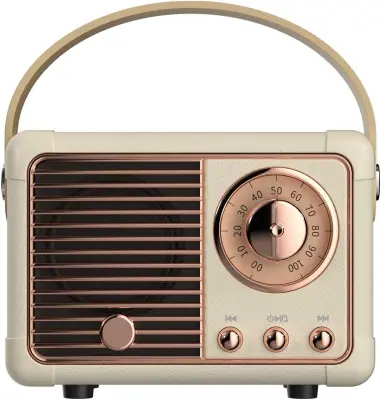 Nov zvočnik Bluetooth mini retro prenosni zvočnik