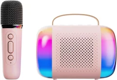 Mini karaoke aparat za otroke odrasle, prenosni bluetooth zvočniki