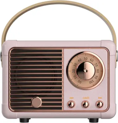 Nov zvočnik Bluetooth mini retro prenosni zvočnik