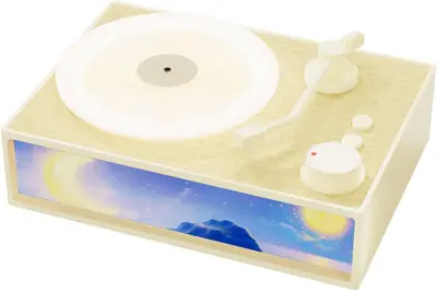 Retro Bluetooth zvočnik Retro prenosni brezžični zvočnik v slogu predvajalnika vinilnih plošč