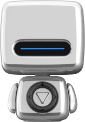 Mini Bluetooth zvočnik, prenosni polnilni srčkan robot v obliki predvajalnika glasbe, zvočnik Bluetooth