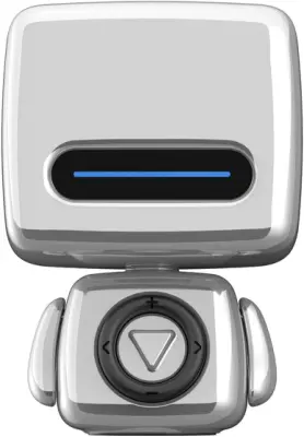 Mini Bluetooth zvočnik, prenosni polnilni srčkan robot v obliki predvajalnika glasbe, zvočnik Bluetooth
