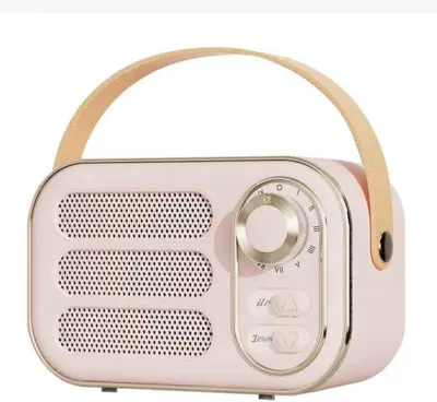 Retro zvočnik s 361-stopinjskim stereo učinkom mini zvočnik retro radijski zvočnik za dekoracijo doma na prostem