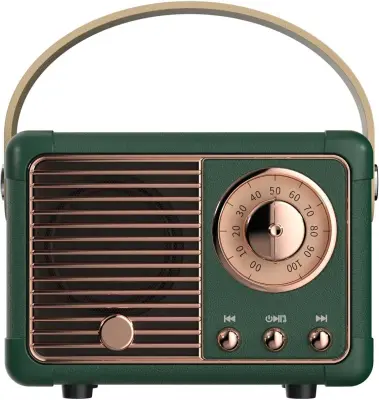Nov zvočnik Bluetooth mini retro prenosni zvočnik