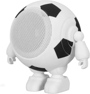 Mini zvočnik Football Shape Stereo zvočnik Vgrajen mikrofon Prostoročno telefoniranje Prenosni zvočnik