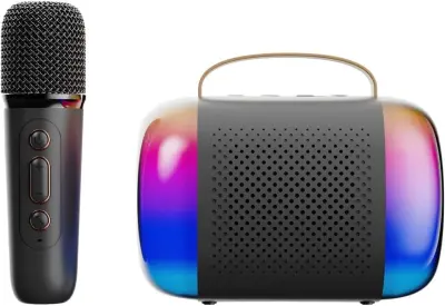 Mini karaoke aparat za otroke odrasle, prenosni bluetooth zvočniki