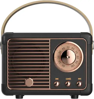 Nov zvočnik Bluetooth mini retro prenosni zvočnik