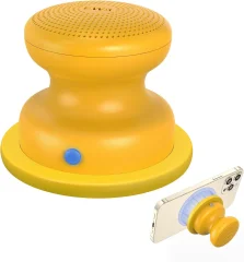 Mini Bluetooth zvočnik z magnetnim podstavkom, močan in vodoodporen, enostaven za povezavo s kovinskimi površinami