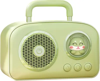 Retro Bluetooth zvočnik, kawaii prenosni domači zvočnik