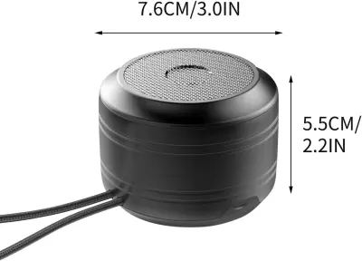 Vodotesen zunanji brezžični zvočnik z vrati USB in dolgim ​​časom predvajanja