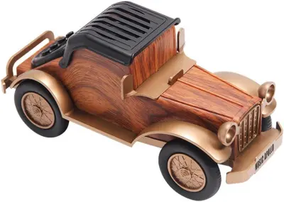 Klasični bluetooth zvočnik, retro klasičen model avtomobila, dekoracija doma, zvok visoke ločljivosti