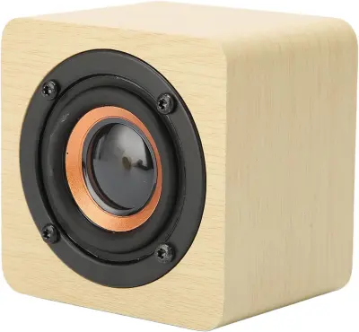 Retro Bluetooth zvočnik s čisto kakovostjo zvoka, moden in večnamenski za domačo uporabo