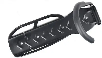 Črn jeklen kavelj za kolo, stenski nosilec za kolo, obešalnik za prihranek prostora, doma ali v trgovini s kolesi, potreben nosilec za kolo, za kolo