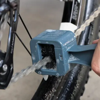 Komplet za čiščenje koles motorno kolo, krtača za čiščenje verige zobnikov, krtača za smeti, čistilna naprava za gorsko kolo