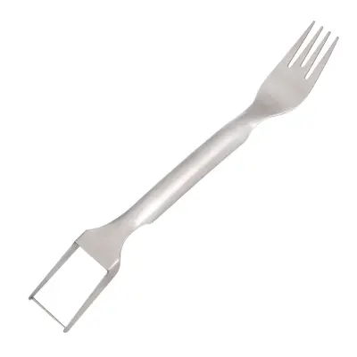 Rezalni stroj za lubenice 2 v 1 z vilicami iz nerjavečega jekla za kuhinjske pripomočke